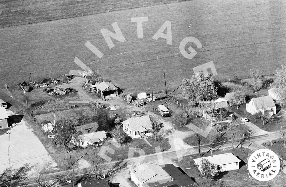 Vintage Aerial Kentucky Larue County 1978 51MLR18