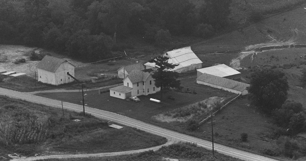 Vintage Aerial photo from 1981 in Washington County, IA