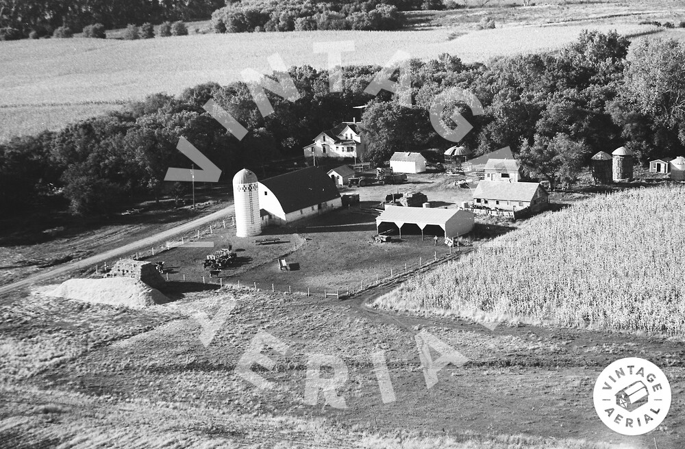 Vintage Aerial Minnesota Kandiyohi County 1967 36MKA34
