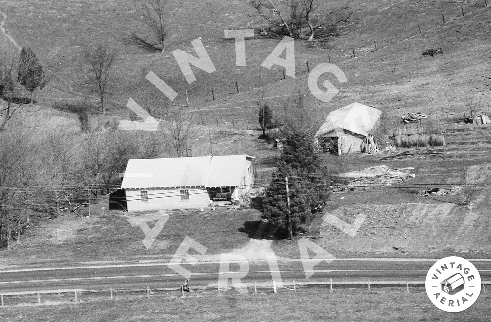 Vintage Aerial Kentucky Barren County 1985 72BBA17