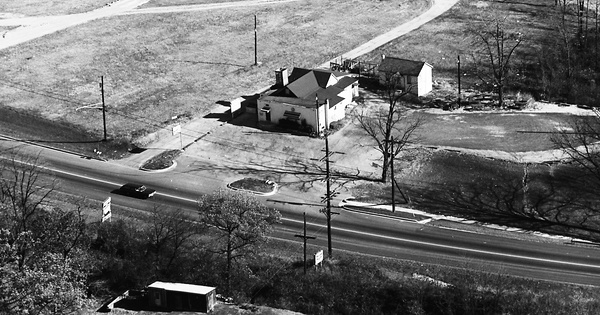 Vintage Aerial photo from 1967 in Anne Arundel County, MD