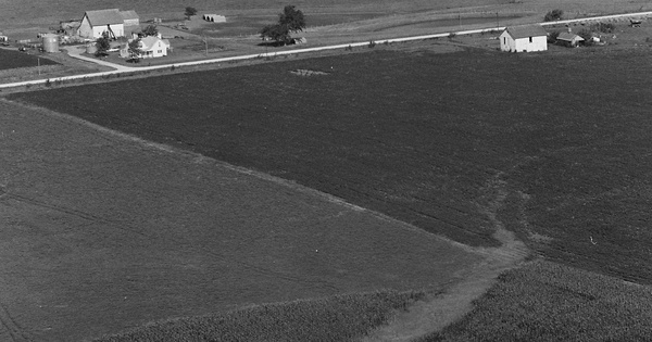 Vintage Aerial photo from 1979 in Clarke County, IA