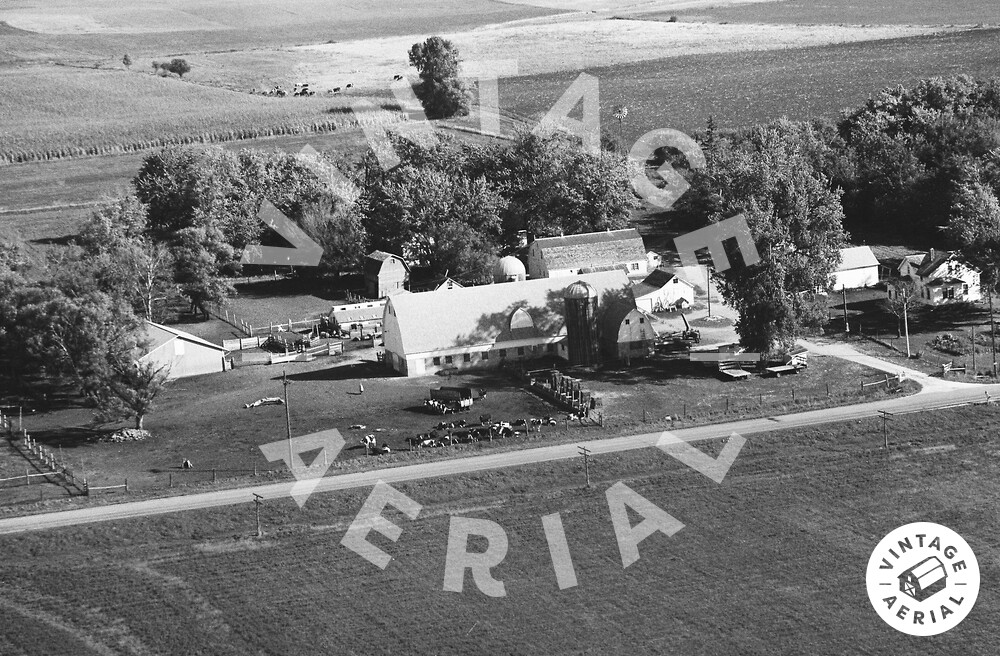 Vintage Aerial Minnesota Dodge County 1967 14MDO28