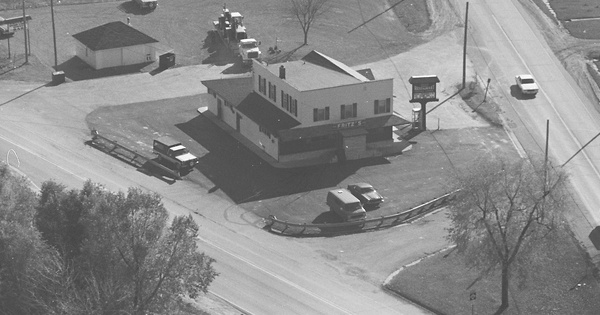 Vintage Aerial photo from 1981 in Tuscola County, MI