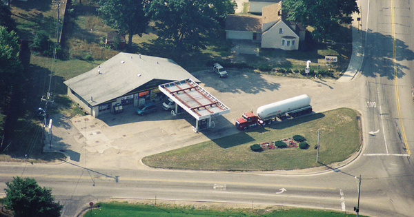 Vintage Aerial photo from 2002 in Missaukee County, MI
