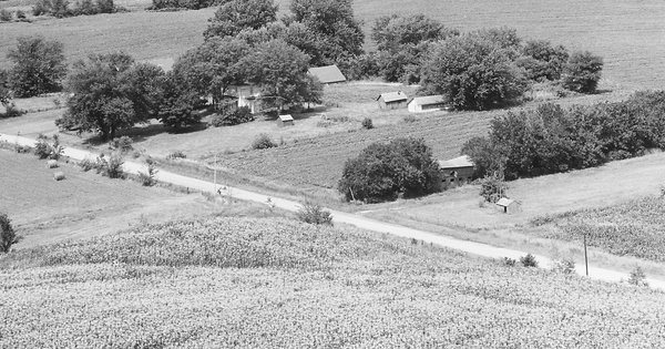 Vintage Aerial photo from 1978 in Appanoose County, IA