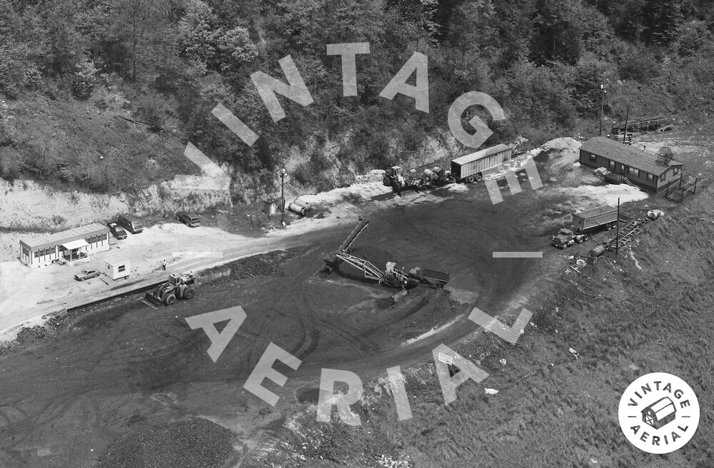Vintage Aerial Kentucky Perry County 1986 15CPE28