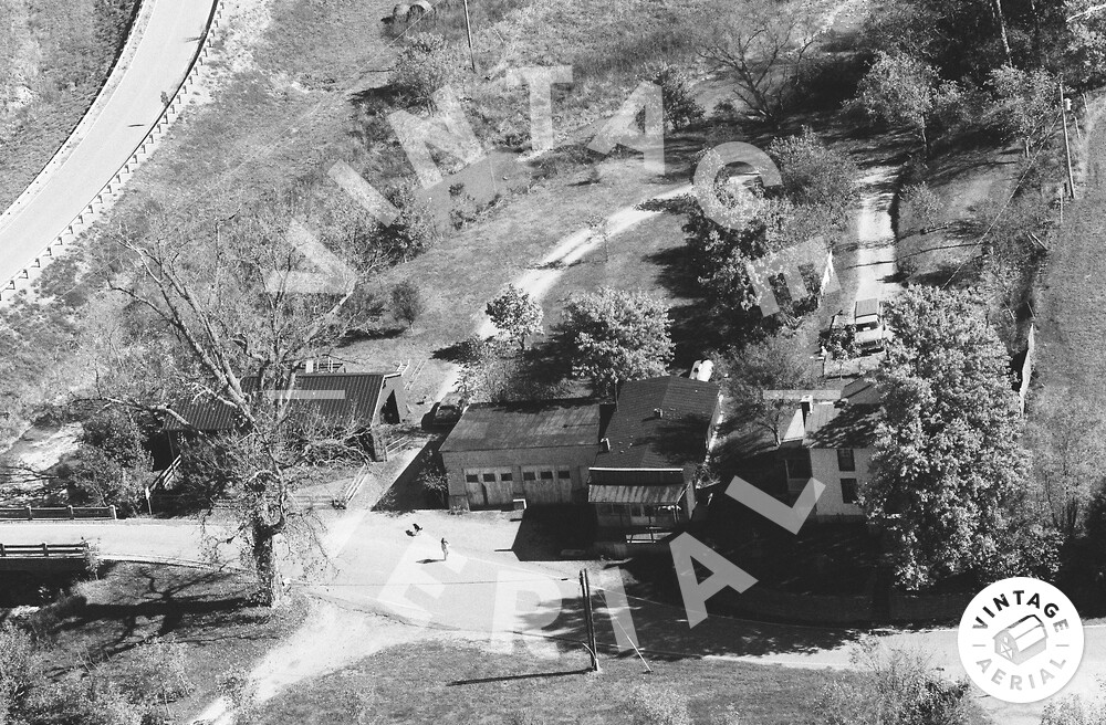 Vintage Aerial Kentucky Spencer County 1986 51CSP30