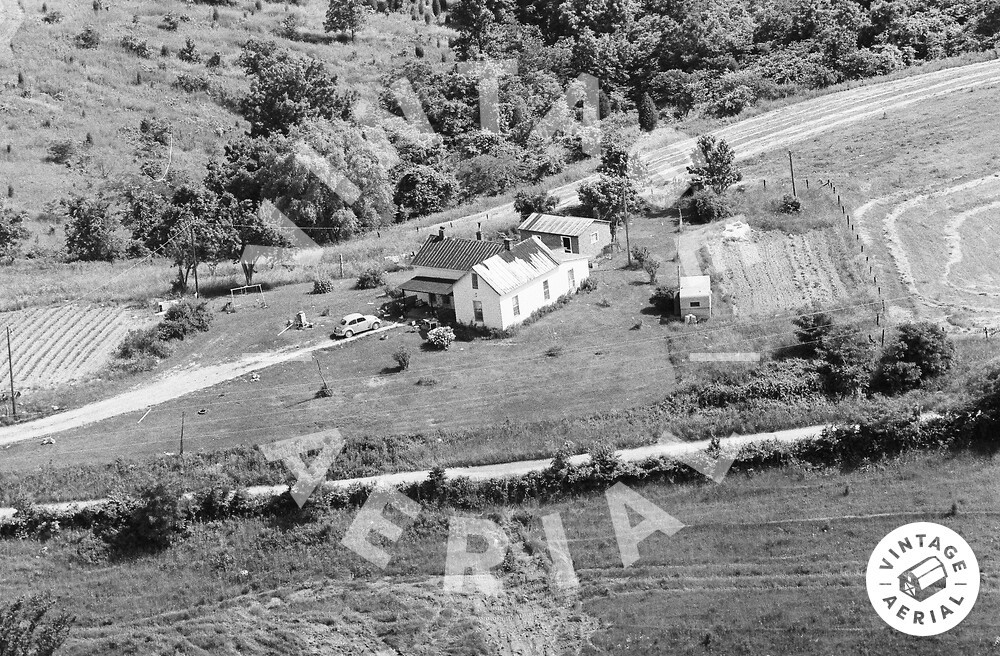 Vintage Aerial Kentucky Owen County 1978 21MOW24