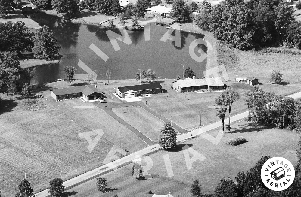 Vintage Aerial Indiana Scott County 1979 2DSC34