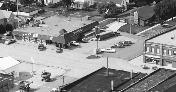 Vintage Aerial photo from 1984 in Plymouth County, IA