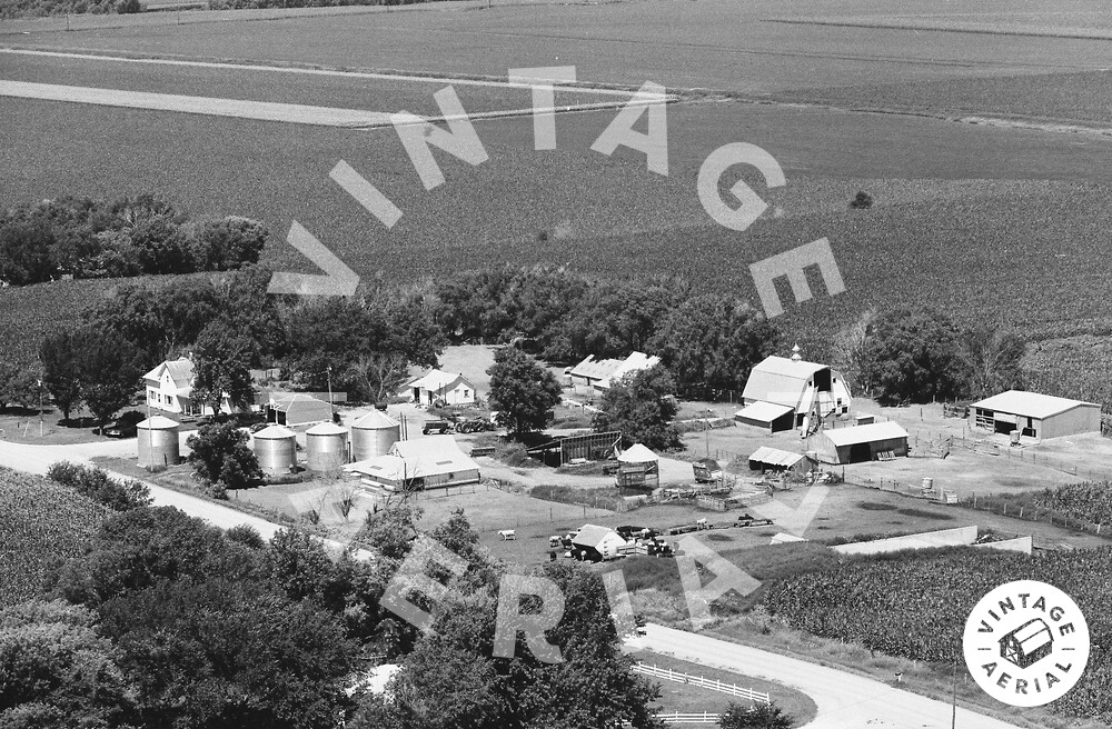 Vintage Aerial | Iowa | Monona County | 1978 | 1-YMON-21