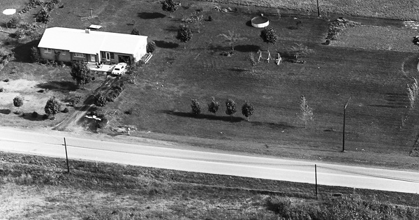 Vintage Aerial photo from 1971 in Frederick County, MD