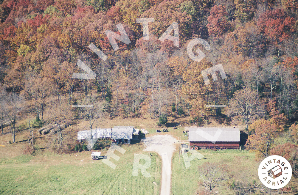Vintage Aerial Kentucky Christian County 2001 38CJCH8