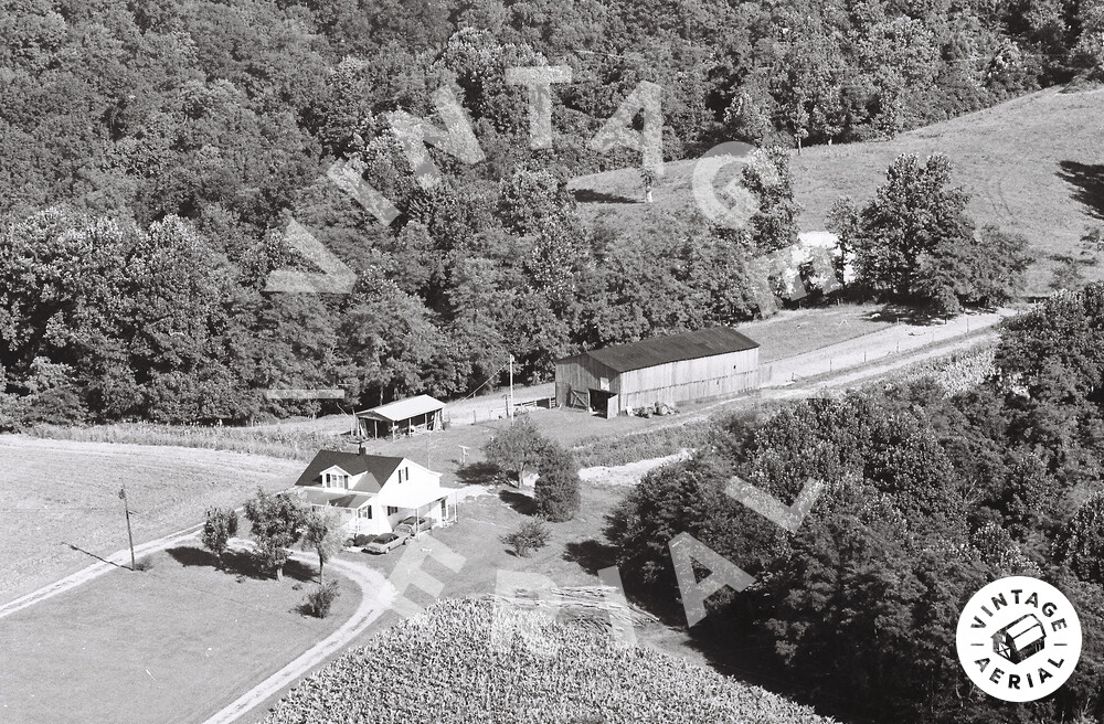 Vintage Aerial Kentucky Casey County 1979 8OCA17