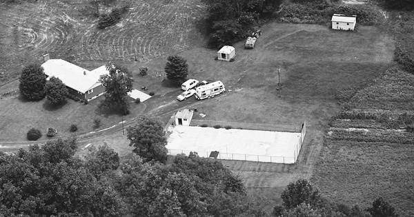 Vintage Aerial photo from 1982 in Elliott County, KY