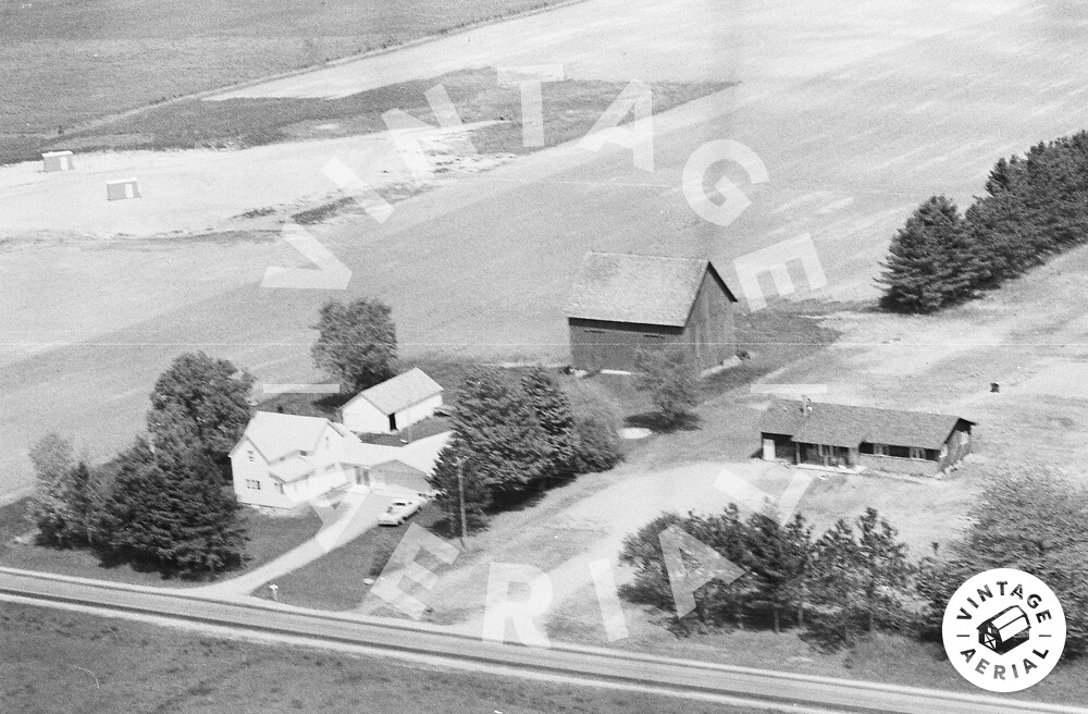 Vintage Aerial Michigan Grand Traverse County 1980 76AGT13