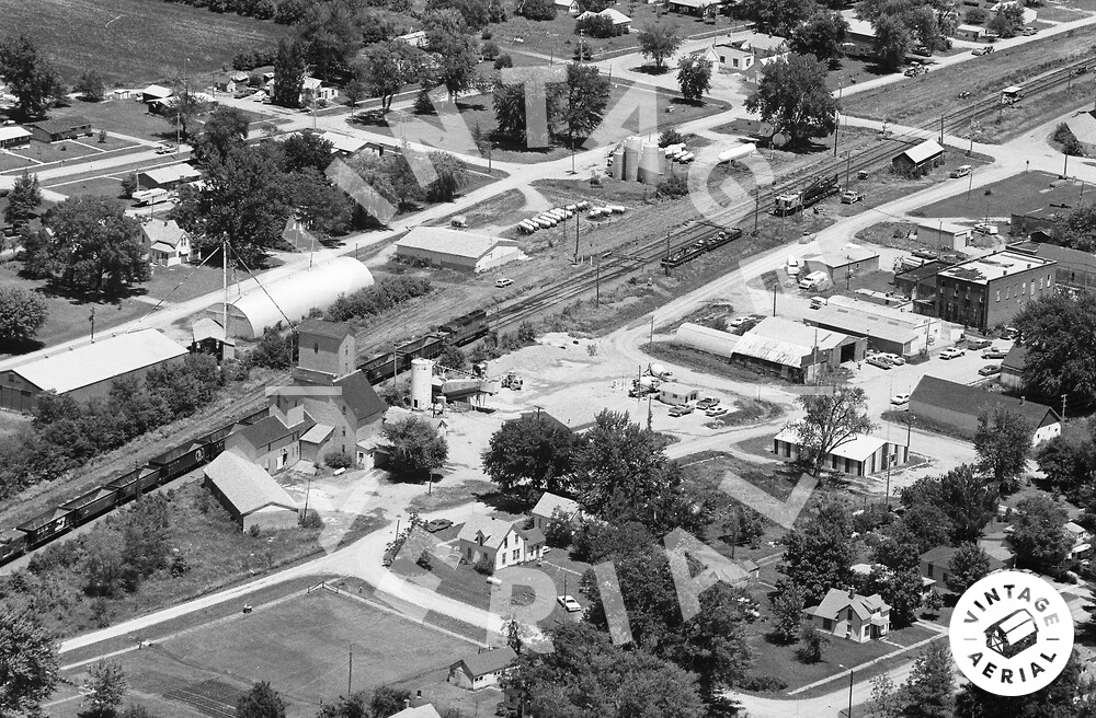 Vintage Aerial Iowa Lucas County 1979 23GLU1