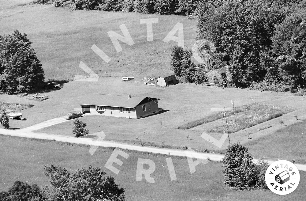 Vintage Aerial Pennsylvania Venango County 1982 13HVE20