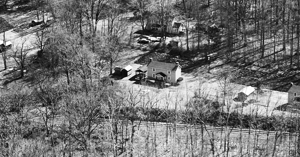 Vintage Aerial photo from 1981 in Orange County, VA