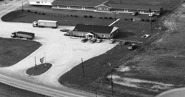 Vintage Aerial photo from 1970 in Wood County, OH
