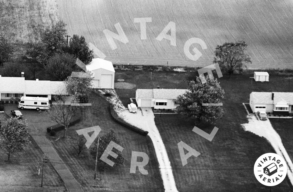 Vintage Aerial Ohio Mercer County 1981 96HME1