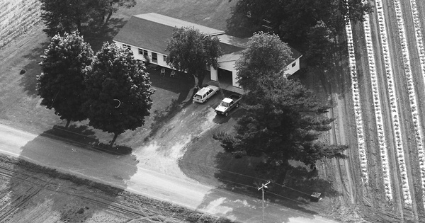 Vintage Aerial photo from 1986 in Washington County, NY