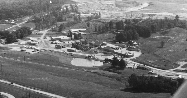 Vintage Aerial photo from 1993 in Vinton County, OH