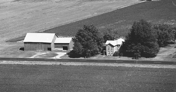 Vintage Aerial photo from 1976 in Allen County, OH