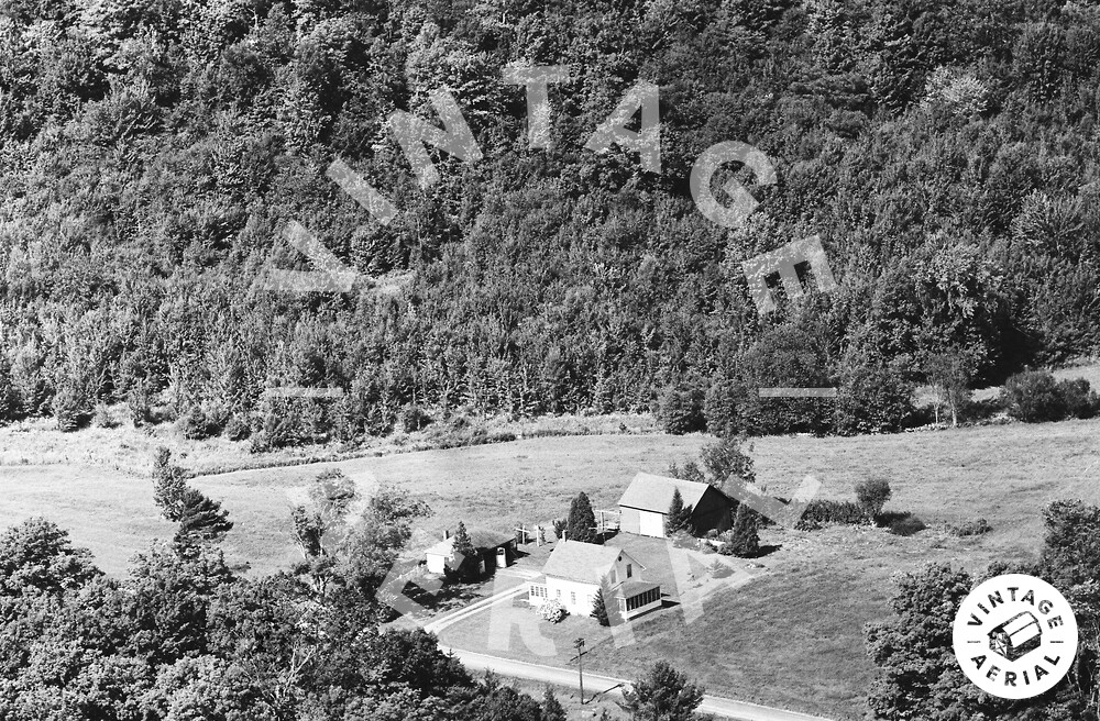 Vintage Aerial Vermont Franklin County 1966 6QFR10