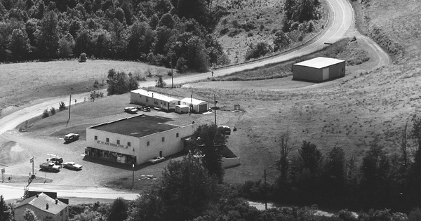 Vintage Aerial photo from 1984 in Nicholas County, WV