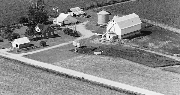 Vintage Aerial photo from 1979 in Buffalo County, WI