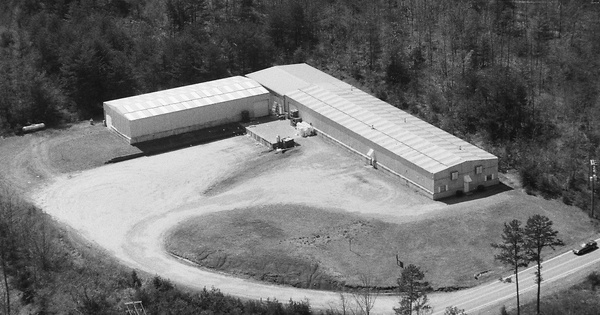 Vintage Aerial photo from 1995 in Caldwell County, NC