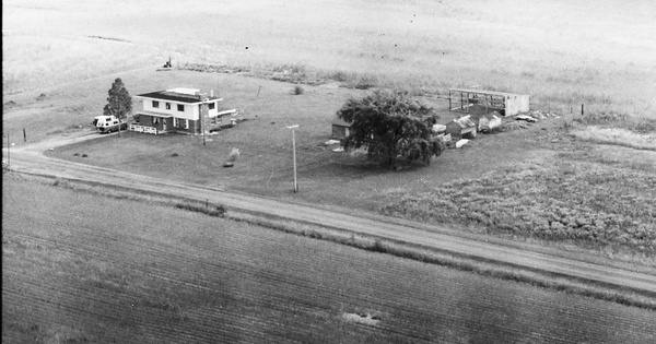 Vintage Aerial photo from 1982 in Champaign County, OH