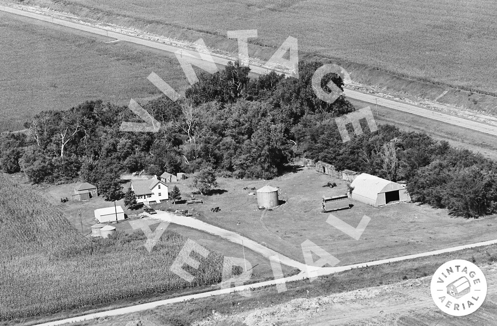 Vintage Aerial Minnesota Swift County 1981 4ASW12