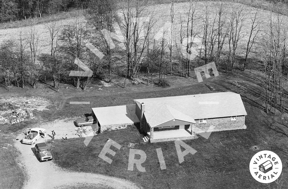 Vintage Aerial Ohio Belmont County 1980 20RBE13