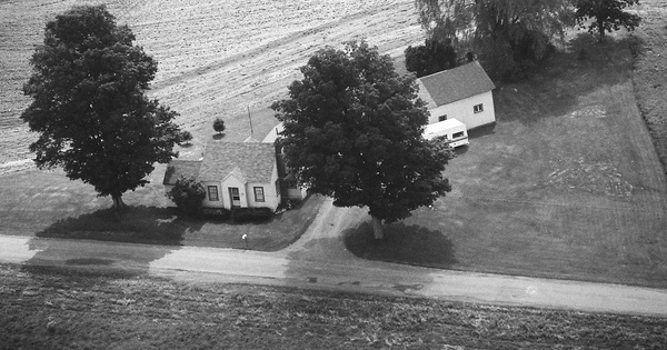 Vintage Aerial photo from 1989 in Otsego County, NY
