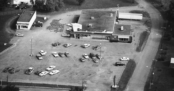 Vintage Aerial photo from 1990 in Broome County, NY