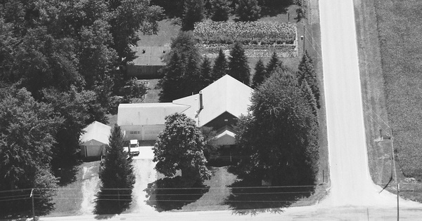 Vintage Aerial photo from 1999 in Seneca County, OH