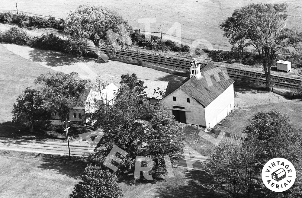 Vintage Aerial New Hampshire Strafford County 1964 67AST35