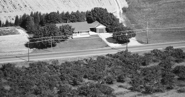 Vintage Aerial photo from 1986 in Atlantic County, NJ