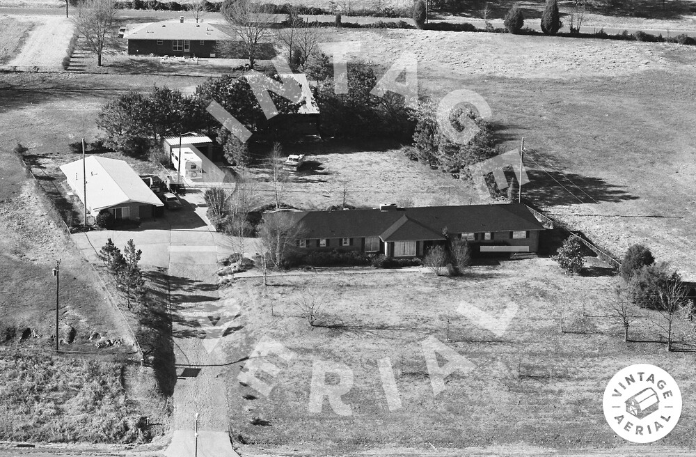 Vintage Aerial Tennessee Tipton County 1980 85TTP31