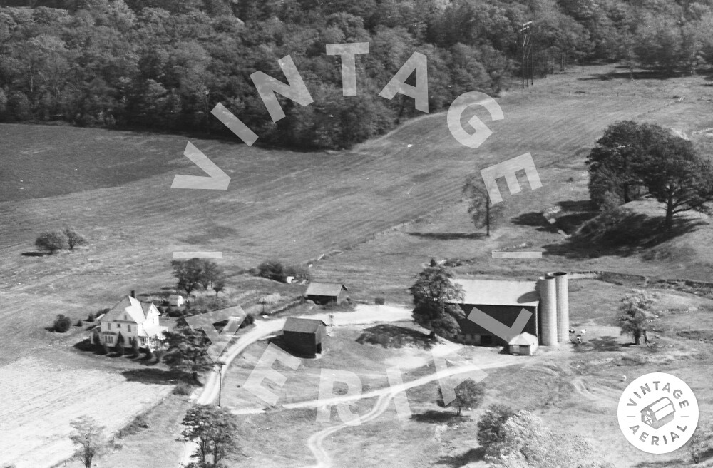 Vintage Aerial Ohio Columbiana County 1963 8DCO6