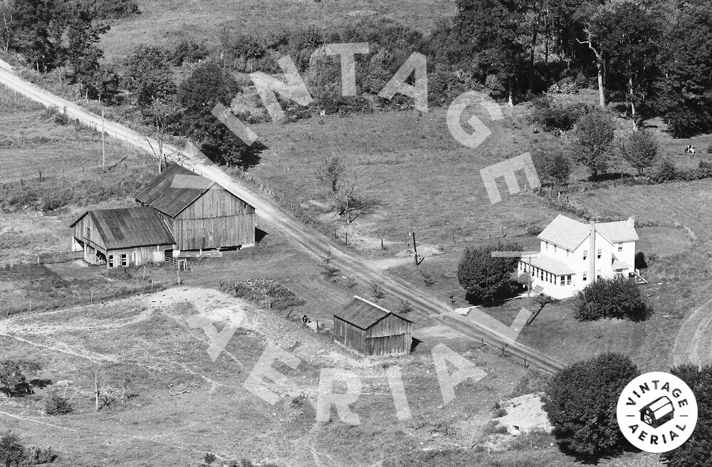 Vintage Aerial Pennsylvania Luzerne County 1984 160TLU12