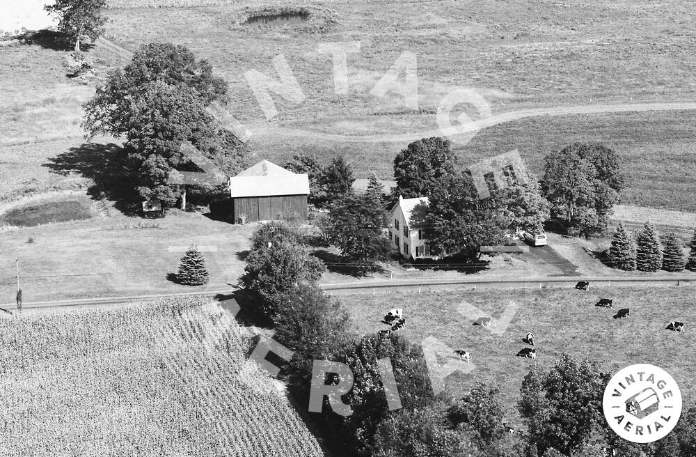 Vintage Aerial Pennsylvania Luzerne County 1984 161TLU30