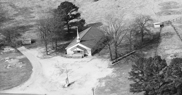Vintage Aerial photo from 1992 in Walker County, AL