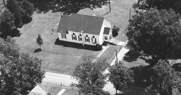 Vintage Aerial photo from 1987 in DeSoto County, MS