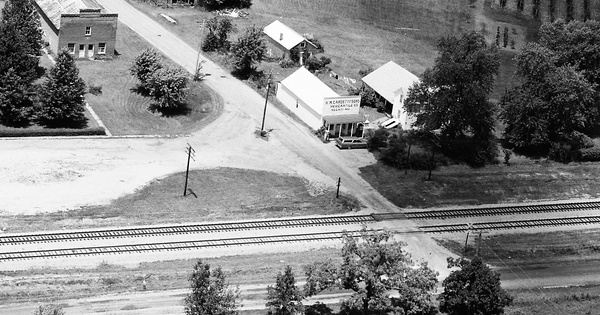 Vintage Aerial photo from 1987 in Crawford County, MO