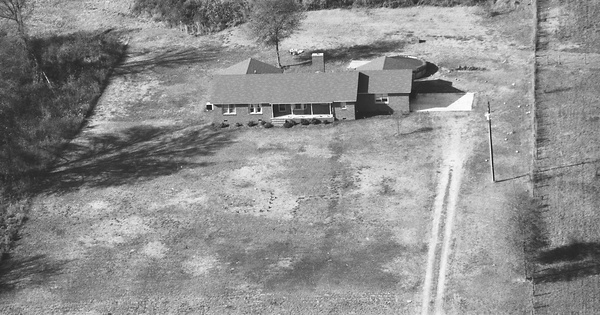 Vintage Aerial photo from 1993 in Greenwood County, SC