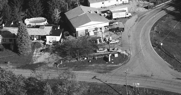 Vintage Aerial photo from 1990 in Jefferson County, OH